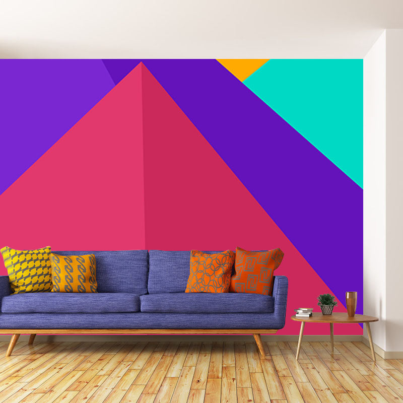 Illustration Wall Mural Wallpaper Geometry Sitting Room Wall Mural