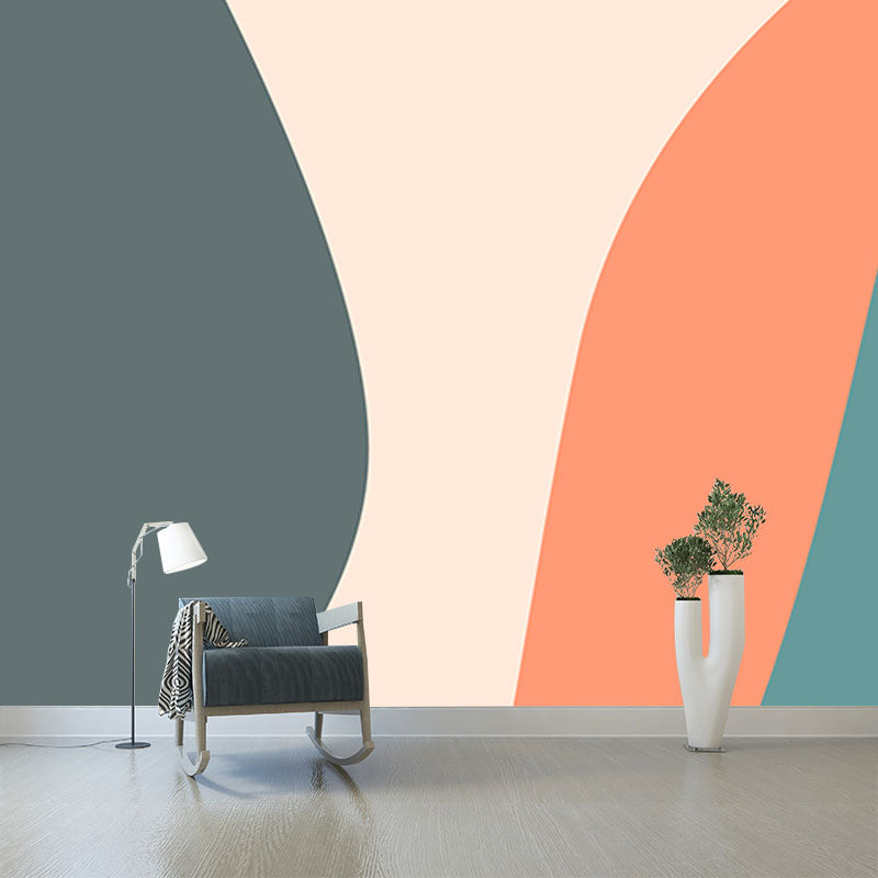 Abstract Pattern Illustration Environment Friendly Mural Wallpaper Bedroom Wall Mural