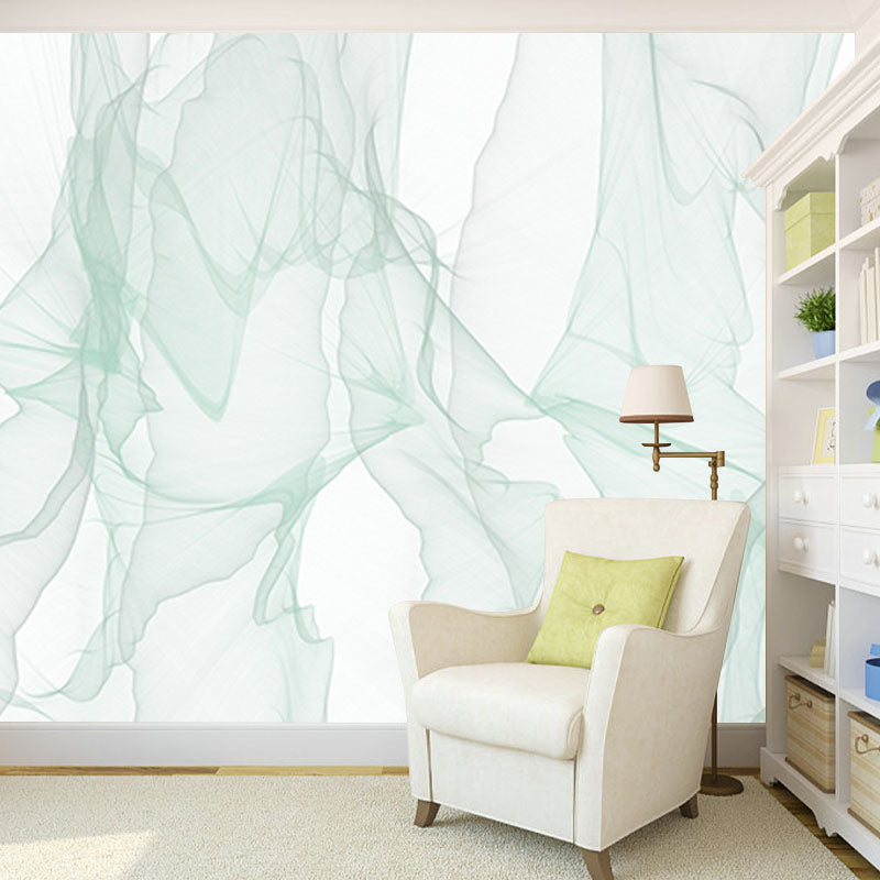Illustration Stain Resistant Mural Wallpaper Abstract Pattern Living Room Wall Mural