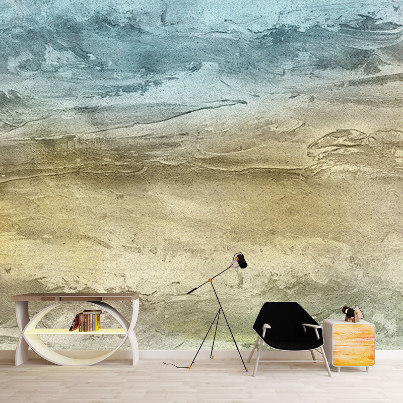 Modern Style Mural Wallpaper Abstract Pattern Environment Friendly Bedroom Wall Mural