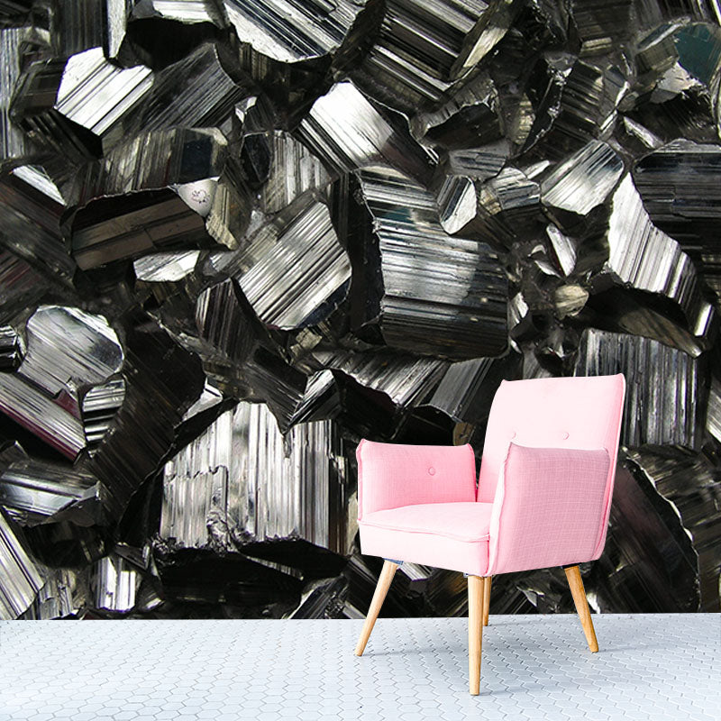 Abstract Pattern Resistant Mural Wallpaper Environment Friendly Sleeping Room Wall Mural