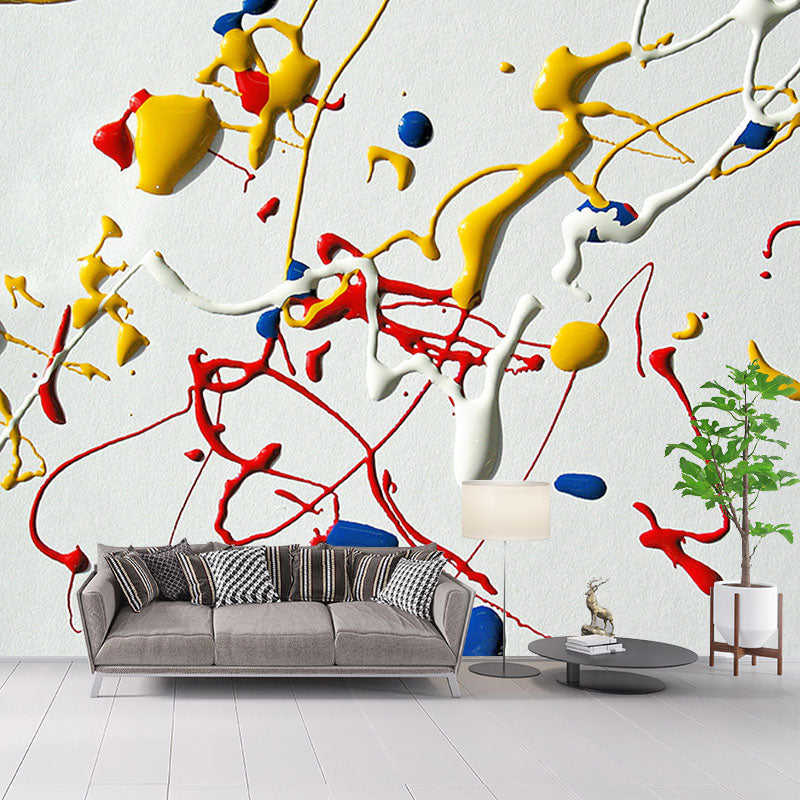 Illustration Wall Mural Wallpaper Abstract Pattern Sitting Room Wall Mural