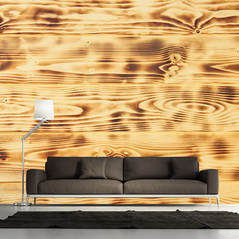 Washable Photography Mural Wallpaper Wood Grain Indoor Wall Mural