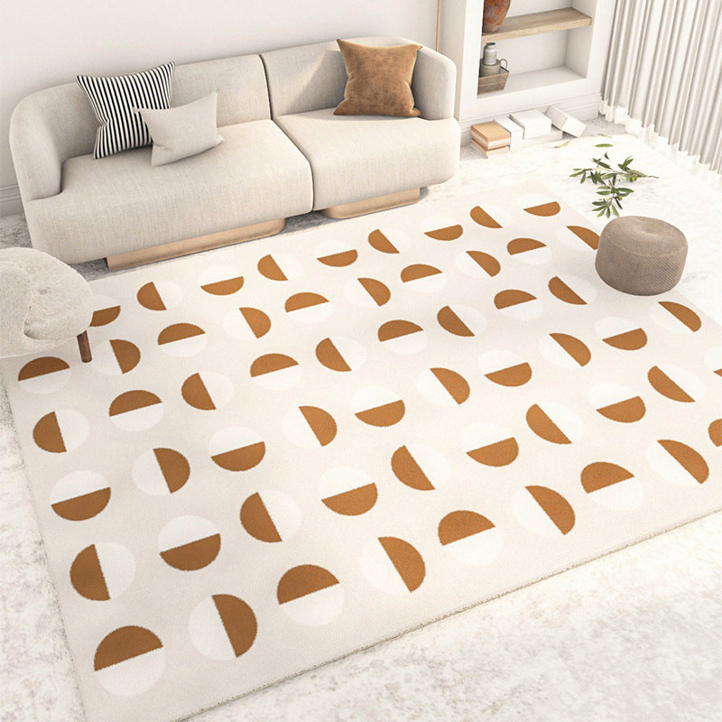 Geometric Patterns Rug Indoor Carpet Stain Resistant Indoor Rug for Home Decoration