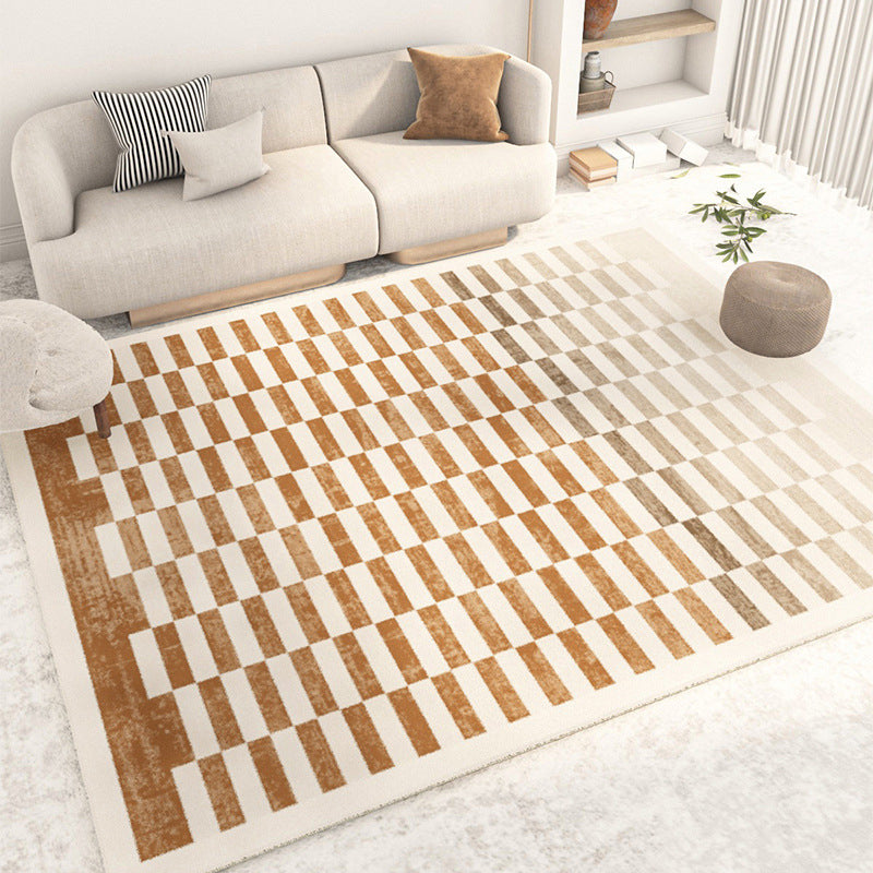 Geometric Patterns Rug Indoor Carpet Stain Resistant Indoor Rug for Home Decoration