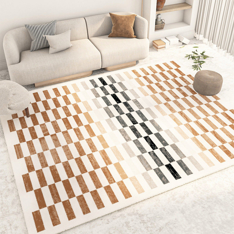 Geometrische Muster Teppich Innen Teppich -Teppichfleck -Resistent Innenteppich für die Heimdekoration