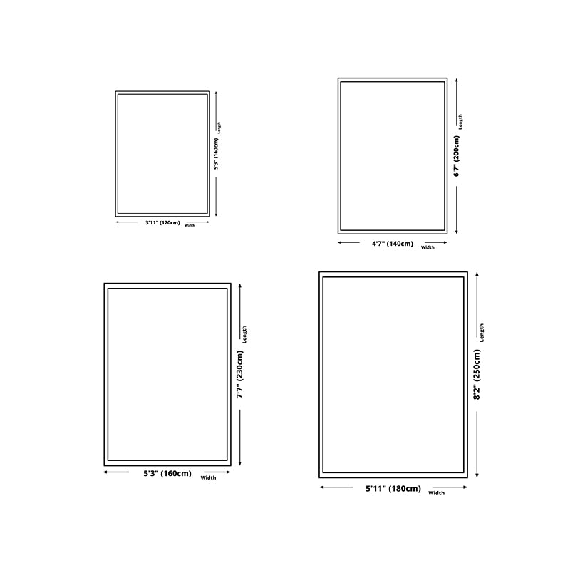 Geometrische Muster Teppich Innen Teppich -Teppichfleck -Resistent Innenteppich für die Heimdekoration