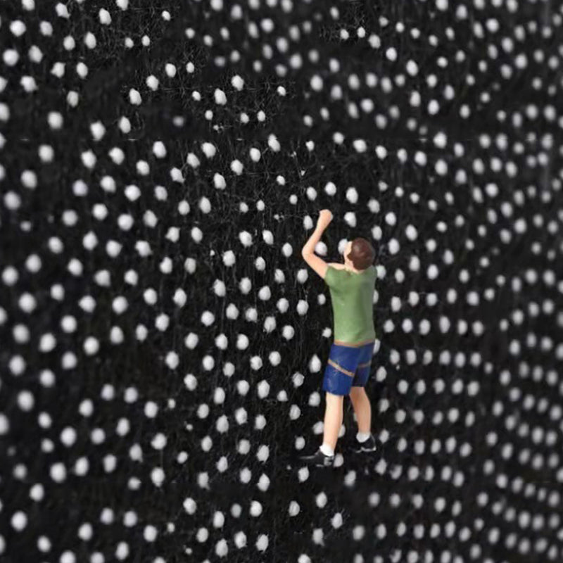 Postmoderner Kreis Teppich Polyester Innenblatt Teppichfleck -Widerstandsbereich Teppich für Wohnzimmer