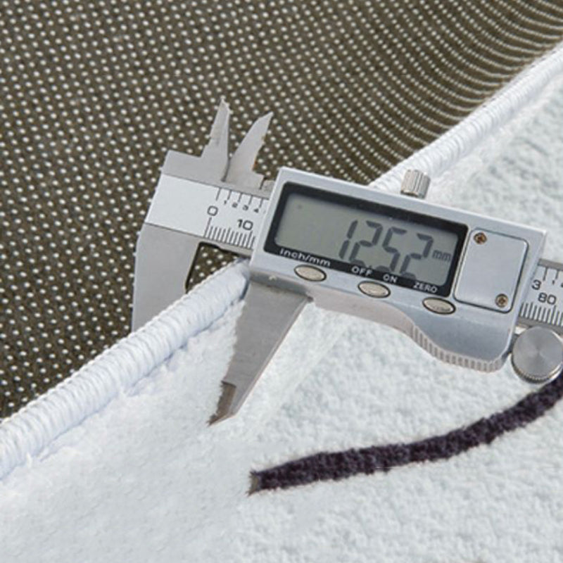 Blend Color Block Rug Indoor Rug Anti-Slip Washable Easy Care Area Carpet for Bedroom