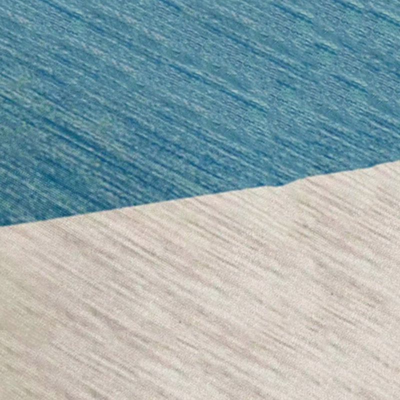 Contemporary Flower Rug Polyester Area Rug Washable Rug for Living Room