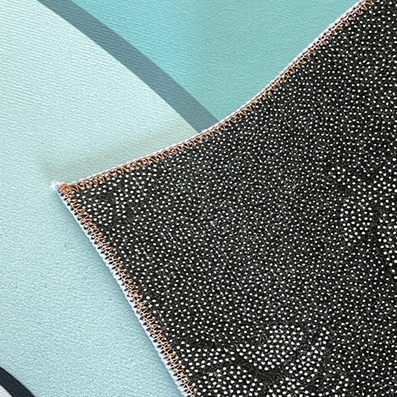 Contemporary Plant Rug Area Carpet Anti-Slip Washable Rug for Living Room