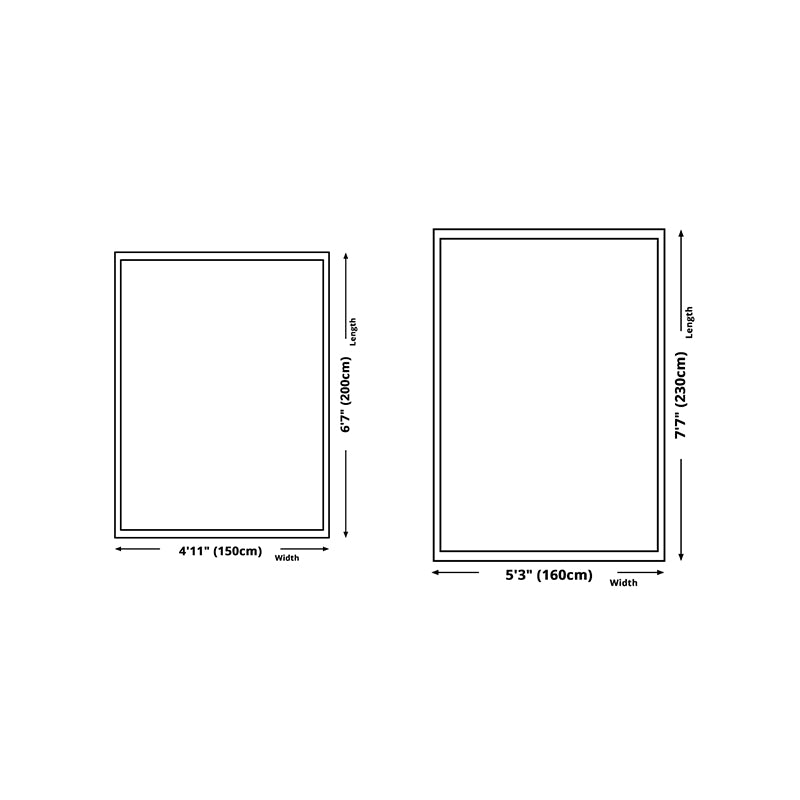 Atrovirens Leopard Rug Polyester Modern Rug Non-Slip Backing Rug for Home Decor