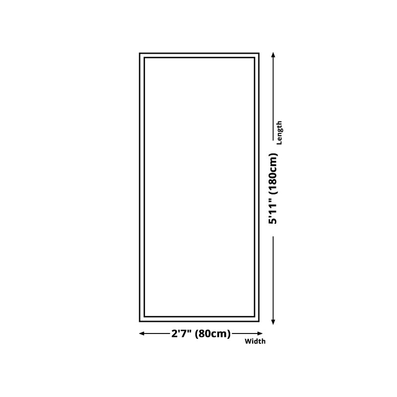 Green Simple Rug Polyester Plant Indoor Rug Stain Resistant Rug for Living Room