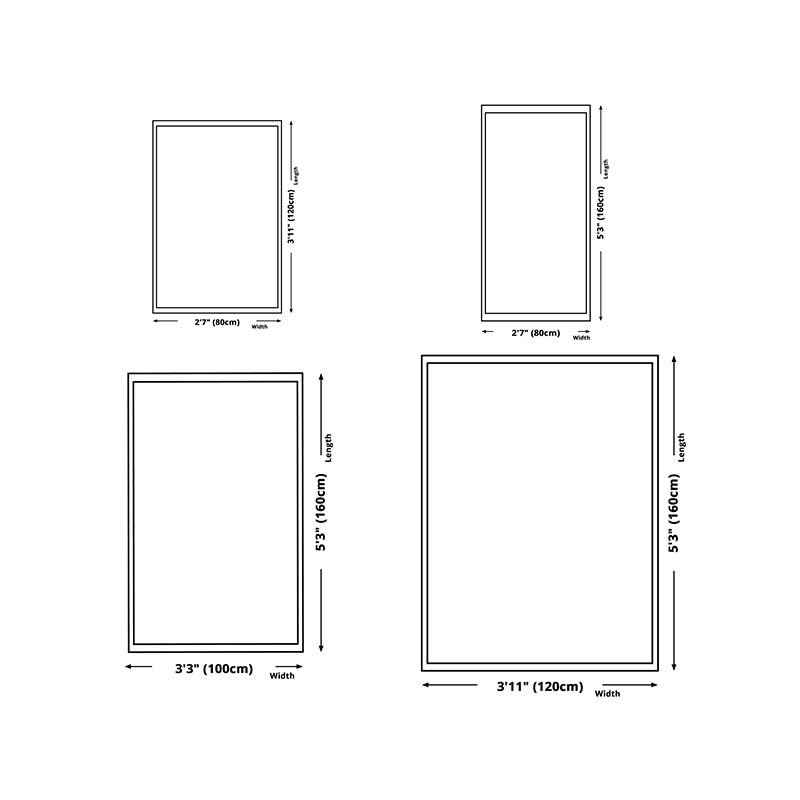 Orange moderner Teppich Polyester Farbstück Fläche Teppich Waschbar für Wohnzimmer