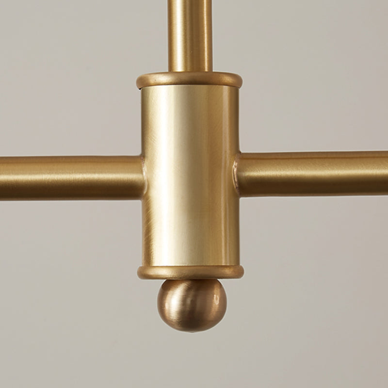 Contemporáneo de lámpara de lámpara de la isla Sphere Island Lights in Gold