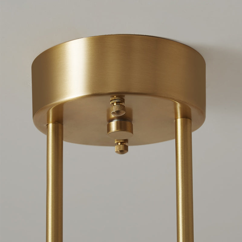 Contemporáneo de lámpara de lámpara de la isla Sphere Island Lights in Gold