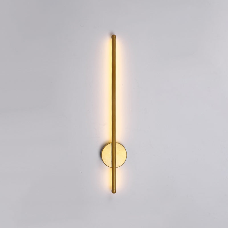 Lineare Form Metall Wandleuchten moderner Stil 2 Leuchten Wandmontageleuchte