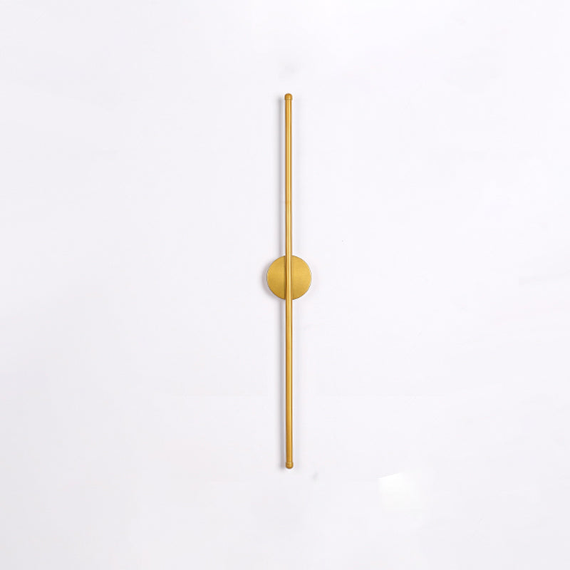 Lineare Form Metall Wandleuchten moderner Stil 2 Leuchten Wandmontageleuchte
