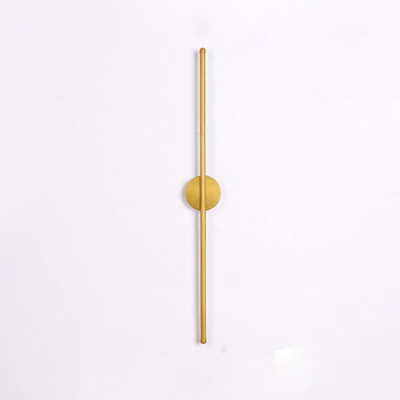 Lineare Form Metall Wandleuchten moderner Stil 2 Leuchten Wandmontageleuchte
