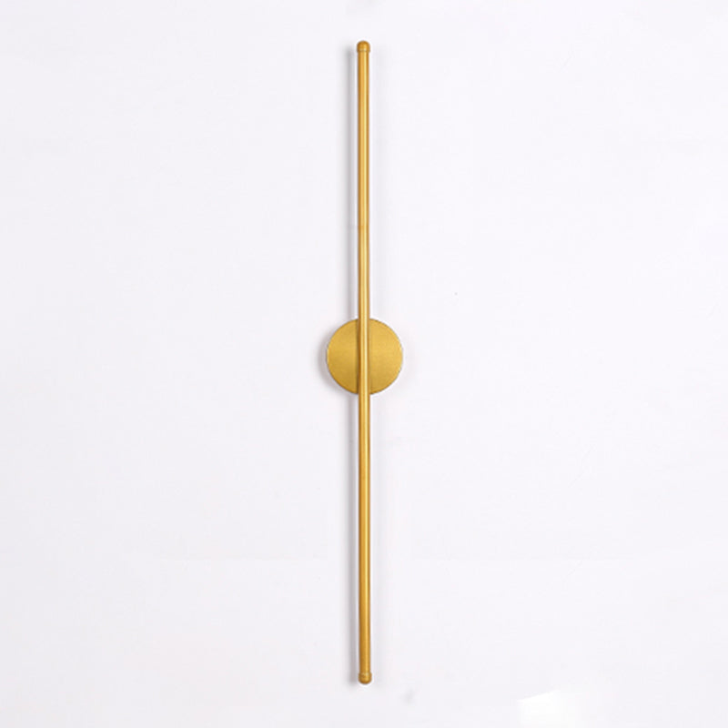 Lineare Form Metall Wandleuchten moderner Stil 2 Leuchten Wandmontageleuchte