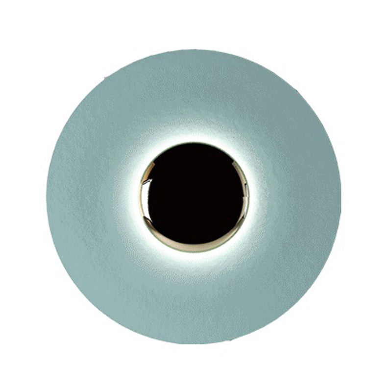 Forma a forma di metallo rotondo sconce moderno apparecchi di illuminazione a parete singola a parete singola