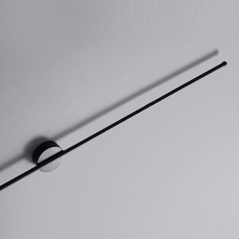 Lineare Form Metall Wandleuchten moderner Stil 1 Lichtwandbeleuchtung