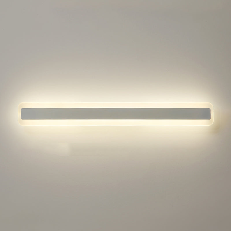 Lineare Form Metallwand Leuchten Moderner Stil Einer Lichtspiegel Wandhalterung Licht