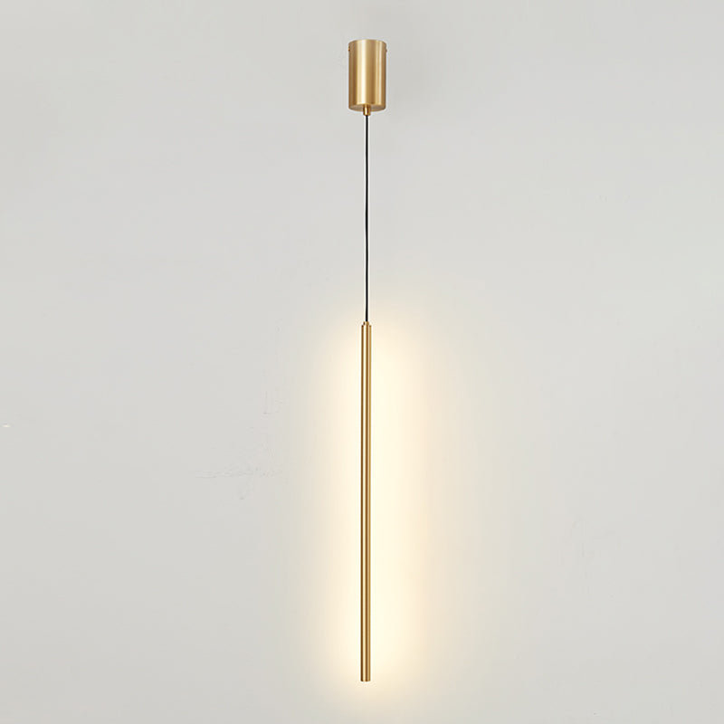 Metal Linear Hanging Lights Modern Modern Multi Light Hanging Mount Fixture pour le restaurant