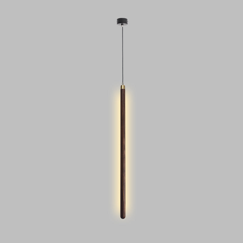 Minimalisme de chambre Minimalisme Light Lumière suspendue linéaire avec 1 lumière