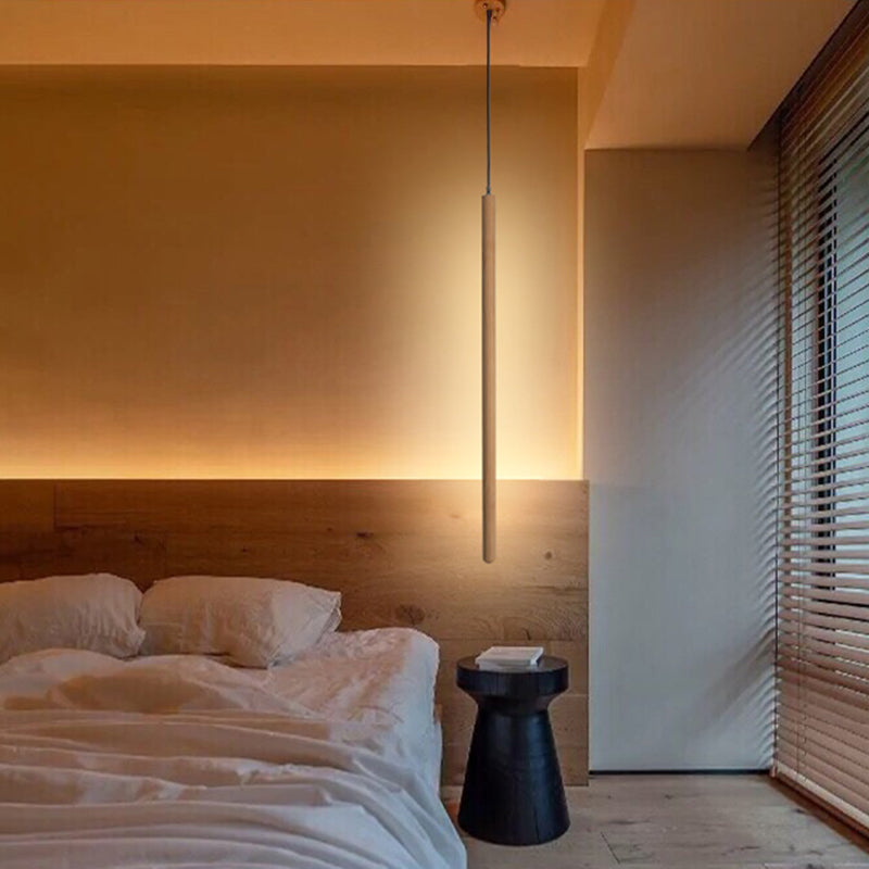 Minimalisme de chambre Minimalisme Light Lumière suspendue linéaire avec 1 lumière