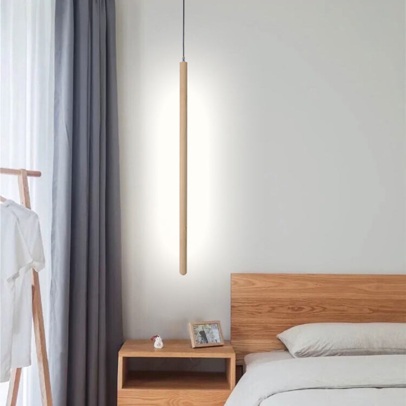Minimalisme de chambre Minimalisme Light Lumière suspendue linéaire avec 1 lumière