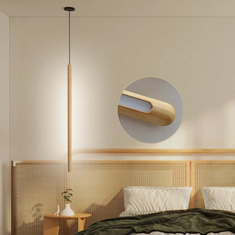 Minimalisme de chambre Minimalisme Light Lumière suspendue linéaire avec 1 lumière
