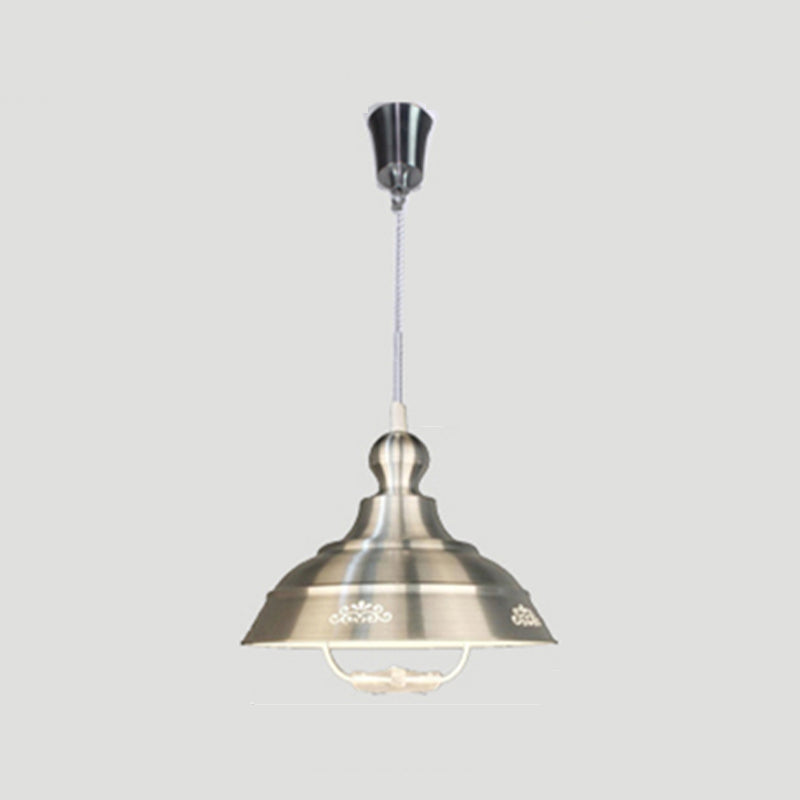 Illuminazione a sospensione in alluminio industriale 1 sala da pranzo lampada sospesa telescopica