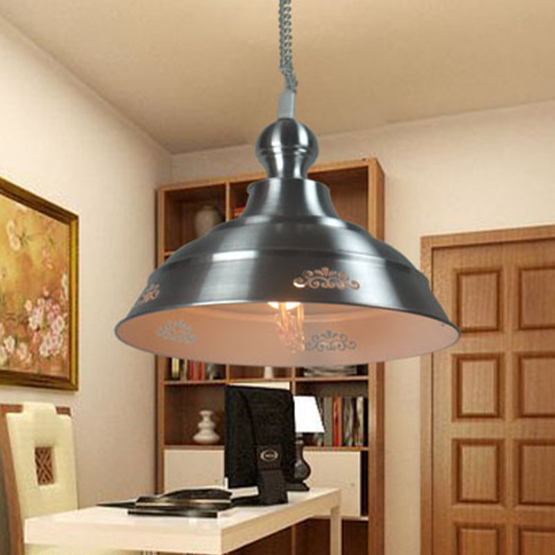 Illuminazione a sospensione in alluminio industriale 1 sala da pranzo lampada sospesa telescopica