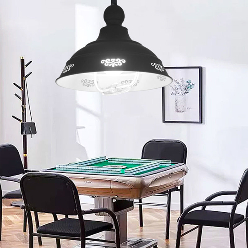 Illuminazione a sospensione in alluminio industriale 1 sala da pranzo lampada sospesa telescopica