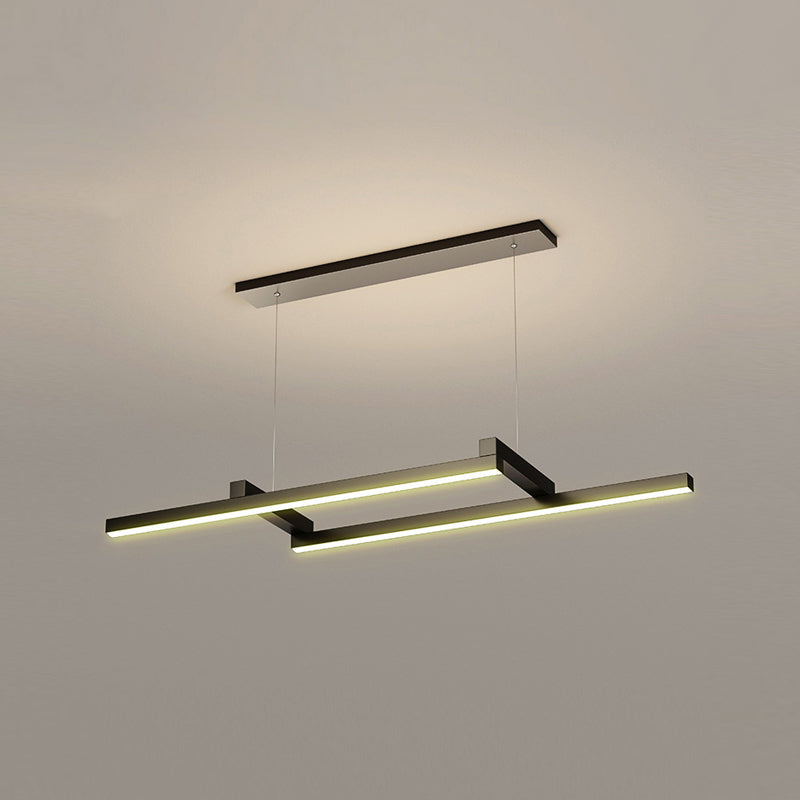 Style de style aluminium Aluminium Géométrie à la luminaire LED PROSDE LED avec ombre acrylique