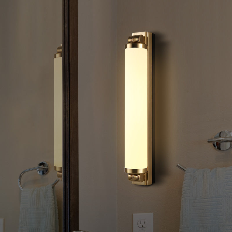 Moderner Stil Metall Wandleuchte geometrische einzelne leichte LED -Wandleuchten für Schlafzimmer