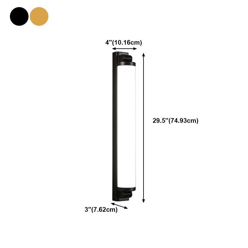 Moderner Stil Metall Wandleuchte geometrische einzelne leichte LED -Wandleuchten für Schlafzimmer
