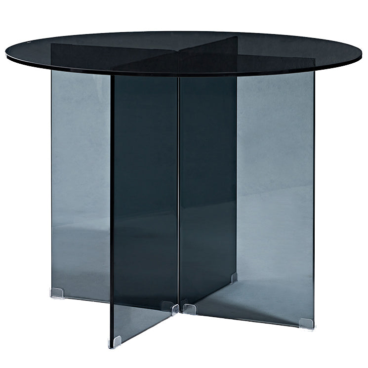 Modern Style Dinner Room Table Glass Dining Table for Home Use