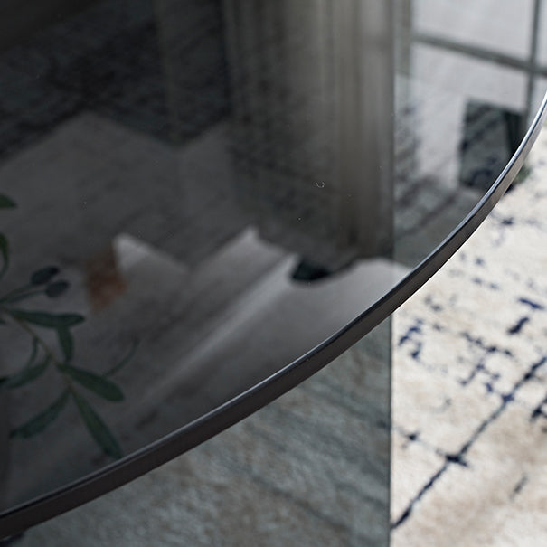 Modern Style Dinner Room Table Glass Dining Table for Home Use