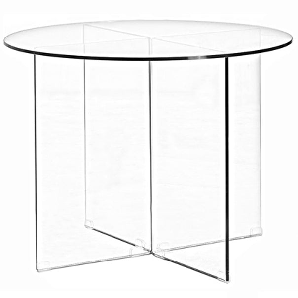 Modern Style Dinner Room Table Glass Dining Table for Home Use