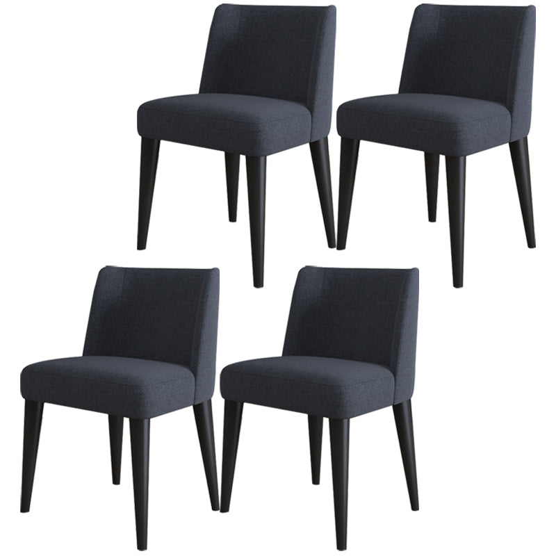 Sedia da pranzo con sedia da sedia da interno-esterno contemporanea con gambe in legno