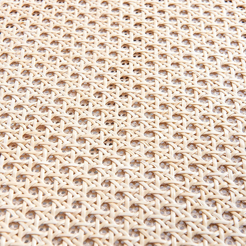 Sillas laterales de mimbre de diseño minimalista con respaldo abierto que cena la silla lateral
