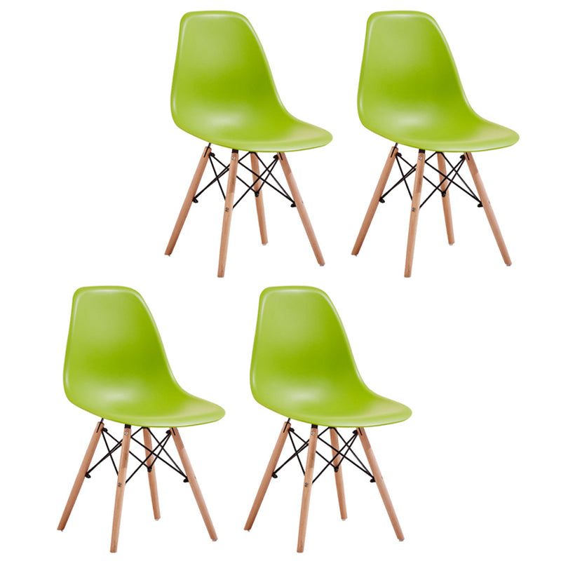 Skandinavischer Plastikrestaurant Stuhl für matte Matte Speisestuhl mit mattem Rückenstuhl