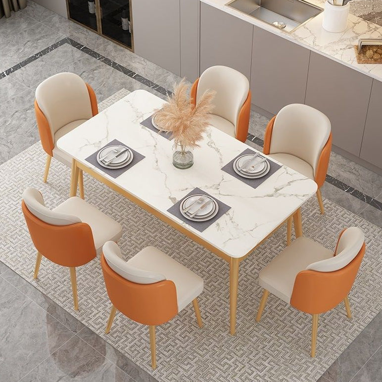 Nordic 1/4/5/7 Pieces Dining Set Sintered Stone Dining Furniture Set /Separate Items