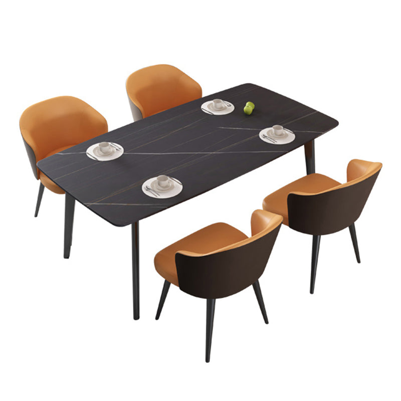 Eigentijds 1/2/5/7 stukken Dinerset Sintered Stone Dining Table