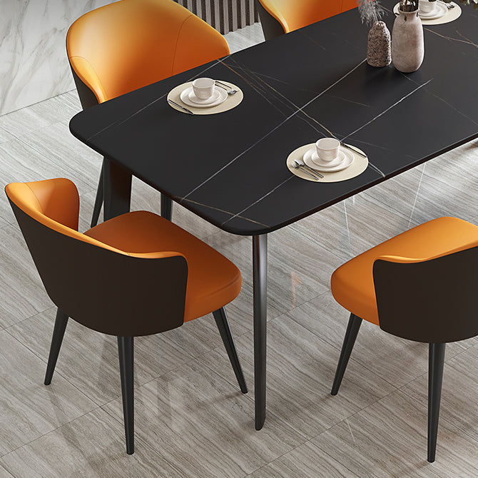 Eigentijds 1/2/5/7 stukken Dinerset Sintered Stone Dining Table