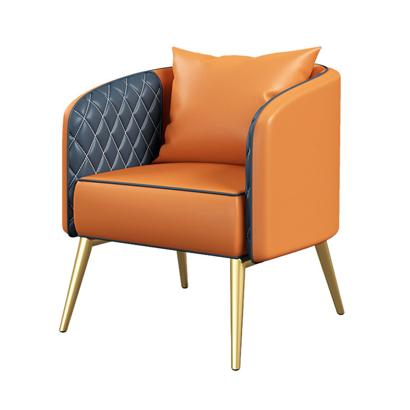 1/5 Pcs Metal Glam Style Dining Room Set with Round Table and Pedestal Base Dining Set