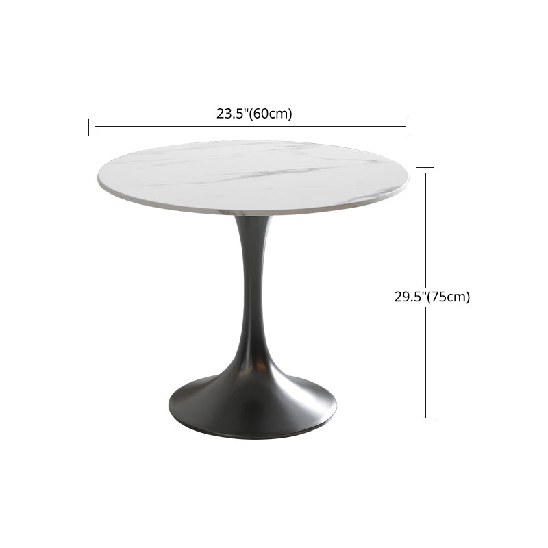 Contemporary 1/5 Pieces Dining Set Sintered Stone Dinette Table Set
