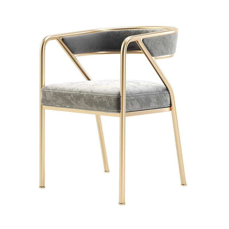 1/4/5/7 PCS Juego de comedor escandinavo de metal con juego de comedor de mesa rectángulo